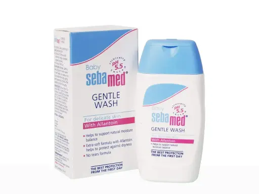 -غسول لطيف للأطفال من سيباميد-Sebamed baby 200ML  Gentle Wash 