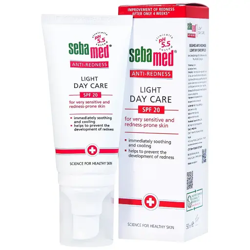 SEBAMED Light Day Care Spf20 50 ML  - سيباميد الرعاية النهارية الخفيفة