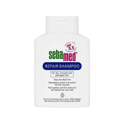 Sebamed Repair Shampoo 200 ML -سيباميد شامبو لاصلاح الشعر الجاف والتالف 