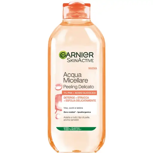 Garnier Acqua Micellare Peeling Delicato - غارنييه ماء ميسيلار للتقشير اللطيف