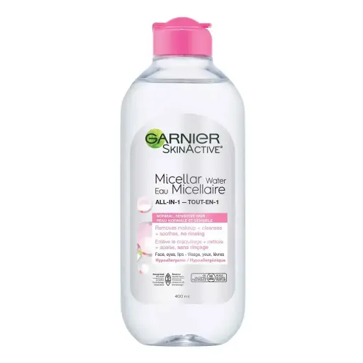 Garnier SkinActive Micellar Cleansing Water All-in-1 - غارنييه سكين أكتيف ماء ميسيلار منظف متعدد الاستخدامات