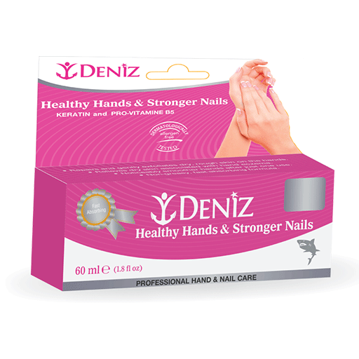 كريم دينيز لصحة اليدين والأظافر -Deniz Healthy Hands & Stronger Nails Cream